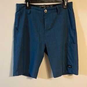 Men’s Pelagic Hybrid shorts size 30 in blue